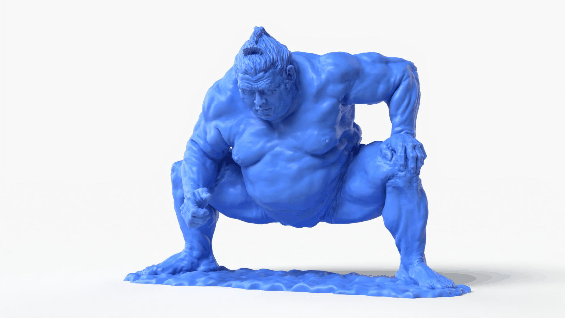 Sumo Wrestler Sculpture